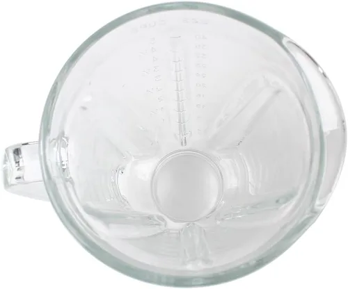 Vista 5 de Piezas de repuesto Tarro de vidrio con tapa, compatible con licuadoras Hamilton Beach (5 tazas)