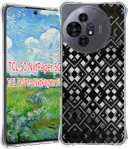 Vista 10 de Aroepurt Boost Mobile Celero 5G SC 2024 - Funda compatible con Boost Celero5G SC con protector de pantalla de vidrio templado, protección de grosor