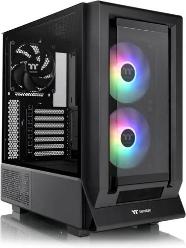 Vista 12 de Thermaltake Ceres 350 MX/Hydrangea Blue/Mid Tower/CT140 ARGB Fan*2/CT140 Fan*1/Panel frontal Mesh & TG/Conector oculto MB/CA-1Z3-00MFWN-00 Azul