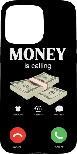 Vista 31 de Money Cash Coin Millionaire Trader Miner Stocks Invest Earn Case for iPhone 16