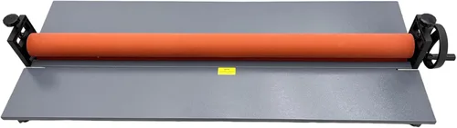 Vista 7 de TECHTONGDA Máquina laminadora fría de escritorio de 51 pulgadas, máquina de laminación en frío de película de vinilo manual con mesa plegable