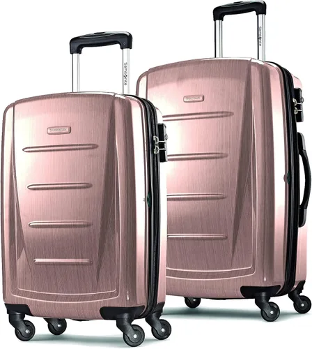 Vista 49 de Samsonite Winfield 2 Equipaje rígido con ruedas giratorias, Carbón vegetal, Grande de 28 pulgadas, a cuadros