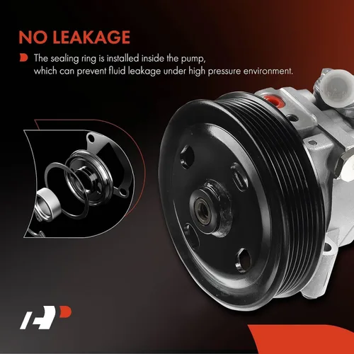 Vista 7 de A-Premium Bomba de dirección asistida, con polea, compatible con Land Rover Freelander 2 2006-2014, V6 2.5L, repuesto # LR006462 LR005658