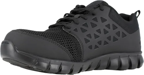 Vista 6 de Reebok Work Mens Sublite Cushion Slip Resistant Composite Toe WorkDuty - Black