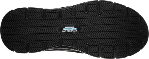Vista 3 de Skechers Zapatos Mcallen antideslizantes Flex Advantage para hombre Negro