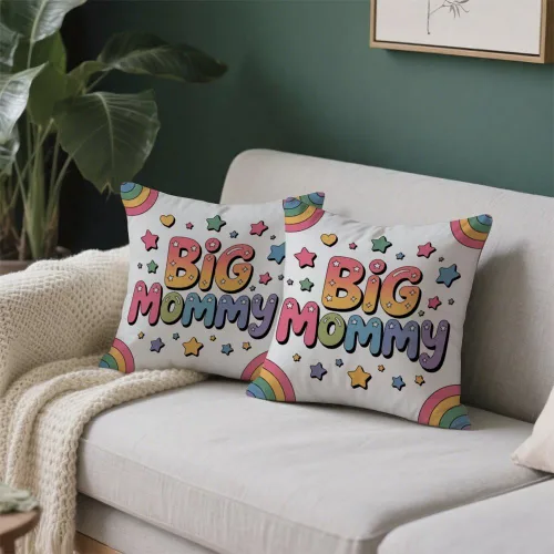 Vista 7 de Mama Bear Gifts for Mom Birthday Gifts Throw Pillow Covers 16X16 Moms Valentines Day Gift Mommy Best Mom Presents Pillow Case Room Decor Aesthetic
