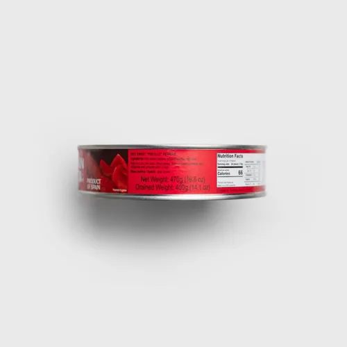 Vista 2 de Pimiento Rojo Dulce Piquillo - 470 Gr - Kosher