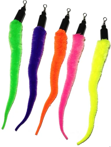 Vista 9 de Pet Fit for Life 7 piezas - Plus Bonus - Plumas de repuesto y peludo suave para varitas interactivas de juguete para gatos y gatitos..