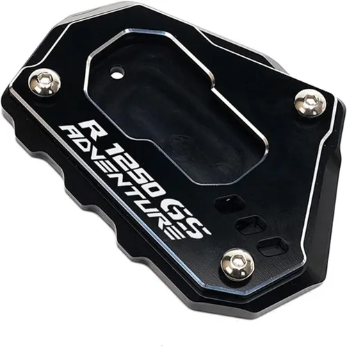 Vista 19 de Almohadilla de extensión para soporte lateral de motocicleta, placa para BMW R1200GS R1250GS R 1200 1250 GS ADV 2021 (color : R1250GSADV rojo)