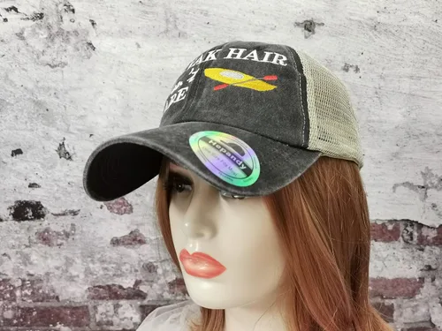 Vista 5 de Hepandy Sombreros bordados para el cabello