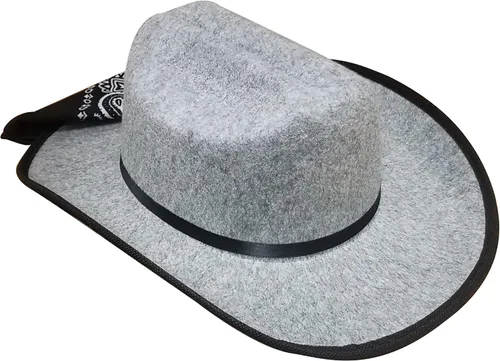 Vista 62 de Aeromax Sombrero de vaquero junior con pañuelo