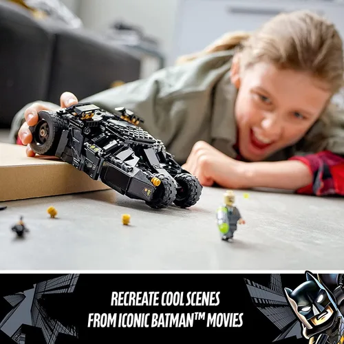 Vista 3 de LEGO DC Batman Batmobile Tumbler: Enfrentamiento con el Espantapájaros 76239 (422 Piezas)