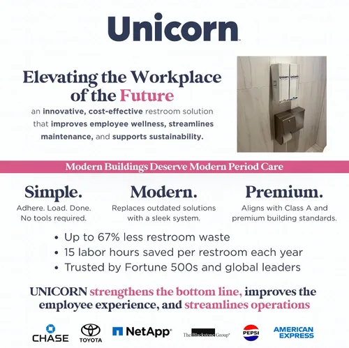 Vista 2 de UNICORN Kit de iniciación de dispensador de baño acrílico montado en la pared, incluye un cartucho, 60 tampones de algodón orgánico y un cartucho