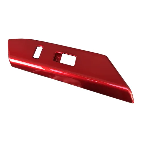 Vista 2 de ruihe 4 unids coche puerta ventana control panel cubierta ajuste para Toyota RAV4 2013 2014 2015 2016 2017 2018 versión norteamericana