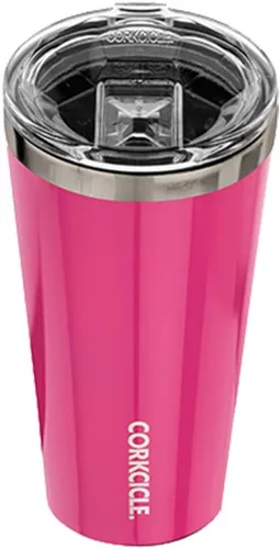 Vista 13 de Corkcicle - Taza de viaje, acero inoxidable con aislamiento Camuflaje del bosque