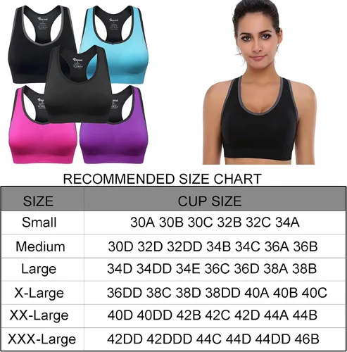 Vista 2 de BAOMOSI Sujetador deportivo sin costuras con espalda cruzada para mujer, soporte de alto impacto, yoga, gimnasio, entrenamiento, fitness