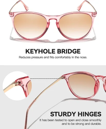 Vista 5 de IGnaef Reading Sunglasses for Women, Full Lens readers UV400 Protection IF8859