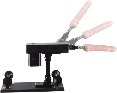 Vista 3 de Máquina sexual automática para adultos, juguete para hombres y mujeres, masturbación, ajustable, manos libres, empuje, dispositivo de amor