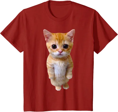 Vista 56 de El Gato Meme Sad Crying Cat Munchkin Kitty Meme Camiseta de moda Small Negro