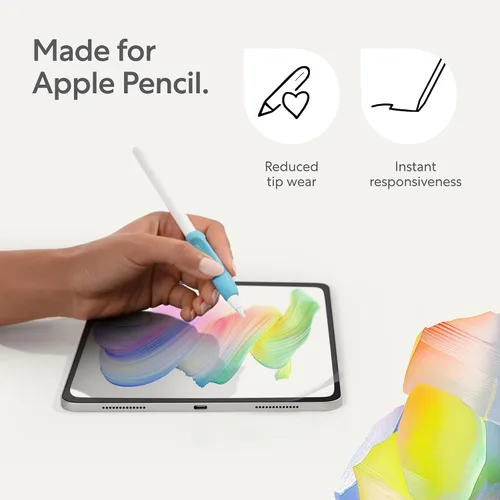 Vista 4 de Paperlike 2.1 (2 piezas) para iPad Mini 8.3" (2021/24) - Protector de pantalla transparente para tomar notas y dibujar como en papel