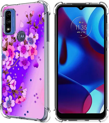 Vista 28 de Funda para Moto G Pure/Moto G Power 2022/Moto G Play 2023, colorida funda protectora de poliuretano termoplástico resistente a los arañazos