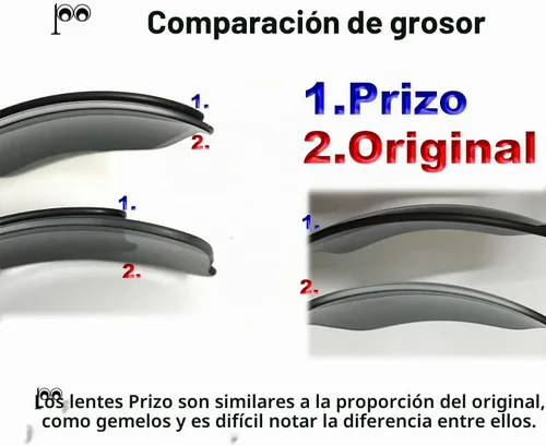 Vista 5 de Lentes polarizadas de repuesto para gafas de sol Oakley Portal X OO9460 azul Iridium