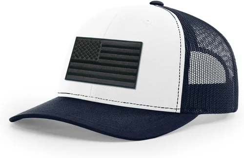 Vista 216 de Joe's USA Richardson 112 - Gorras de camionero con parche gráfico personalizado - Gorras estructuradas de cinco y seis paneles Richardson Premium