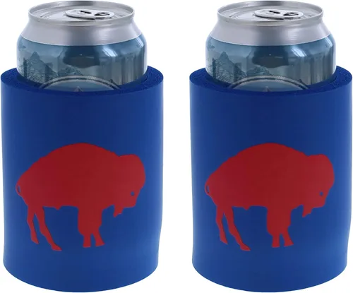 Vista 131 de Soporte aislante para latas y botellas de fútbol americano enfriador de bebidas Huggie (Nueva Orleans (Saints) - Negro) Nueva Orleans (Santos)
