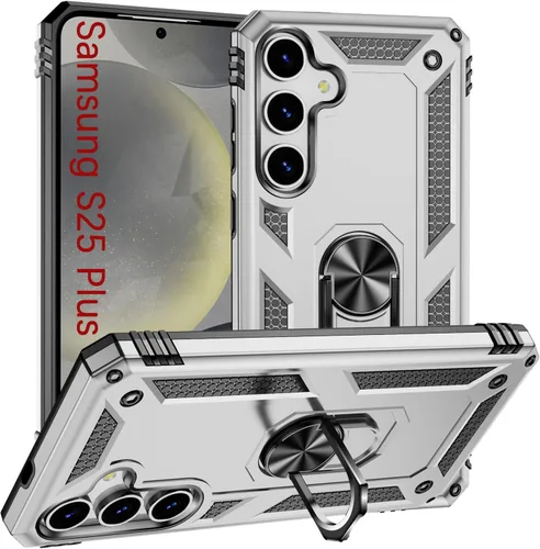Vista 31 de Korecase - Carcasa para Samsung Galaxy S10E con soporte de anillo, color Negro