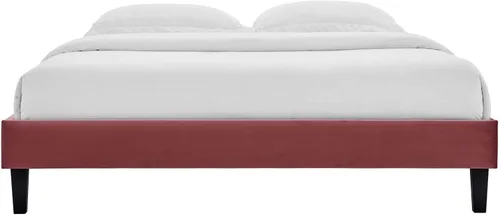 Vista 6 de Modway Plataforma Reign, individual, rosa polvorienta