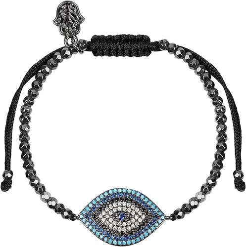Vista 13 de KARMA AND LUCK - Camina con integridad - Pulsera de hematita genuina para mujer en tono dorado de 5.5 a 7.5 pulgadas con cierre de cordón ajustable