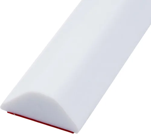 Vista 10 de Protector de presa de agua para umbral de ducha de 39 pulgadas: barrera impermeable de silicona autoadhesiva para borde de fregadero de cocina