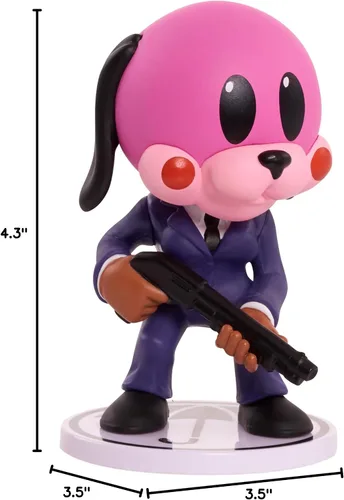 Vista 7 de The Umbrella Academy Figura coleccionable estilizada, Cha Cha, figura de 3 pulgadas de alto, juguetes para niños a partir de 14 años Just Play