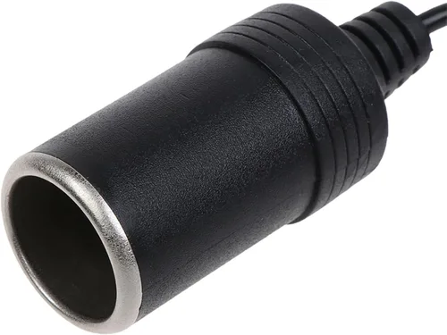 Vista 5 de TECKEEN USB a 12V enchufe de encendedor de cigarrillos de coche, adaptador de cable de alimentación para Dash Cam, GPS, tiras de luz LED para coche