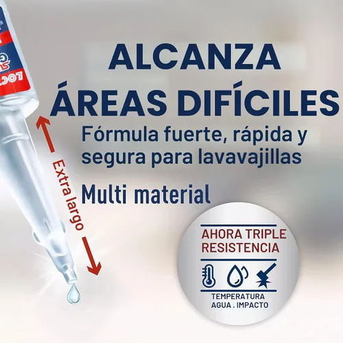 Vista 3 de Loctite Super Glue - Botella líquida de cuello largo, transparente, botella de 0.35 onzas líquidas, paquete de 6 – Superpegamento para plástico