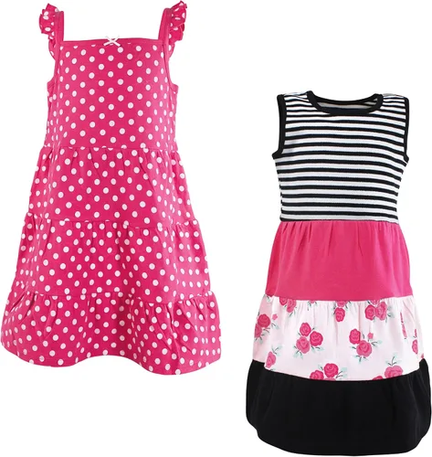 Vista 40 de Hudson Baby Vestidos de algodón para niña Bosque encantado