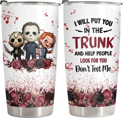 Vista 29 de 34HD Witch Queen 20 oz Tumbler Gothic Villain Dark Rose Gifts for Women Backwiches queen