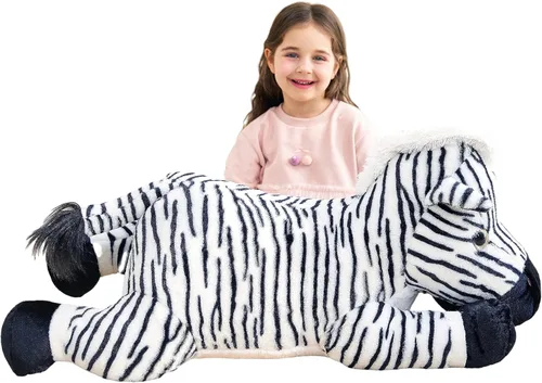 Vista 8 de IKASA Juguete de peluche gigante para perro, cachorro grande y grande, juguetes suaves, tamaño enorme, 30 pulgadas, lindo peluche mullido