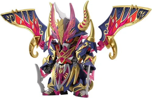 Vista 2 de Bandai Hobby SD Gundam World Heroes - #24 Warlock Aegis Gundam, Bandai Spirits SDGW Model Kit