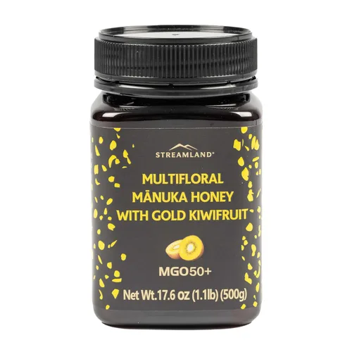 Vista 5 de Streamland Miel de trébol, miel de Nueva Zelanda 100% pura, sabor suave y suave, edulcorante natural, calidad premium, trazable de la mano a