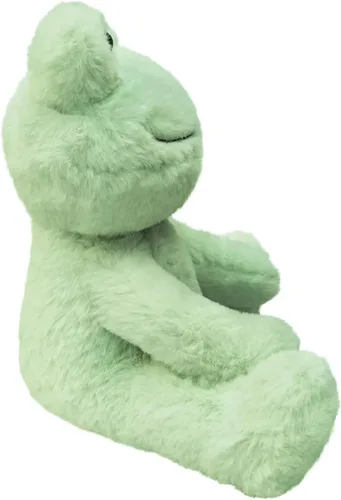 Vista 3 de Juguete de peluche de rana de peluche verde, juguete suave para niños y niñas, regalos para niños o novia, 8.5 pulgadas