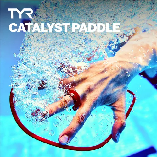 Vista 2 de TYR Catalyst Stroke Swim Paddles - Competitive Swimming Technique Equipment