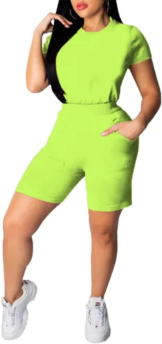 Vista 6 de TOPONSKY Conjunto deportivo de dos piezas para mujer Bc Green Pockets