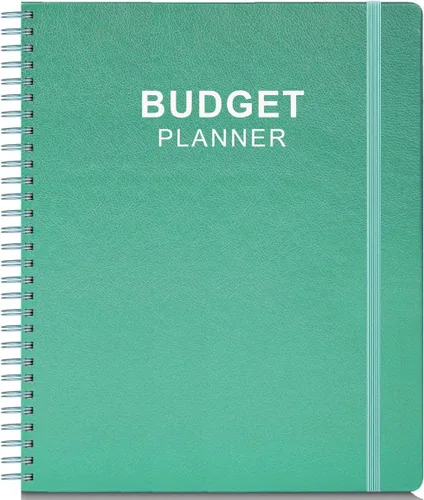 Vista 8 de Planificador de presupuesto y organizador mensual de facturas con bolsillos. Cuaderno de seguimiento de gastos, diario de presupuestos