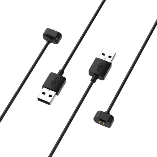 Vista 3 de Paquete de 2 cargadores de reloj compatibles con Amazfit Band 7, cable de carga magnética rápida, cable de carga portátil compatible con Amazfit