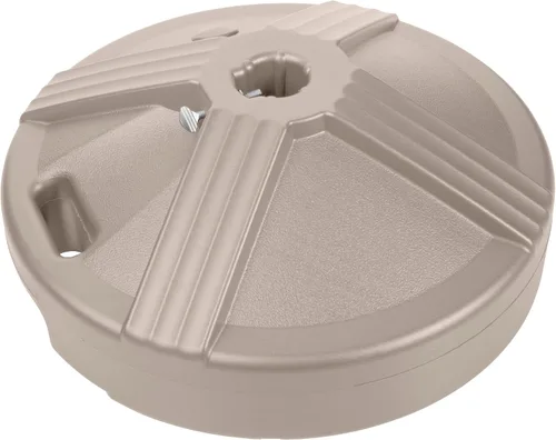 Vista 10 de US Weight Base de sombrilla duradera y rellenable para mesa de patio, capacidad de 50 libras, soporte ajustable resistente para sombrillas al aire