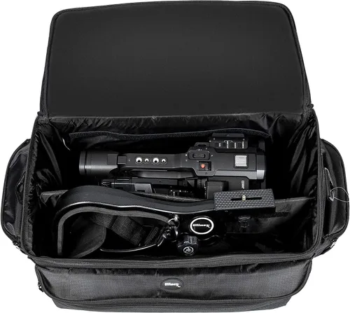 Vista 4 de Ultimaxx Bolsa profesional extragrande, bien acolchada y resistente al agua, compatible con Canon, Sony, Nikon, Pentax, JVC, Olympus, Panasonic
