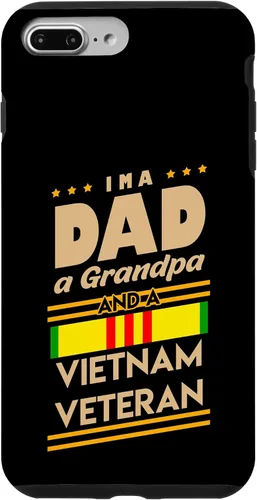 Vista 12 de Funda de regalo para iPhone 13 Pro Max I'm a Dad Grandpa And Vietnam Veteran Cool Soldier