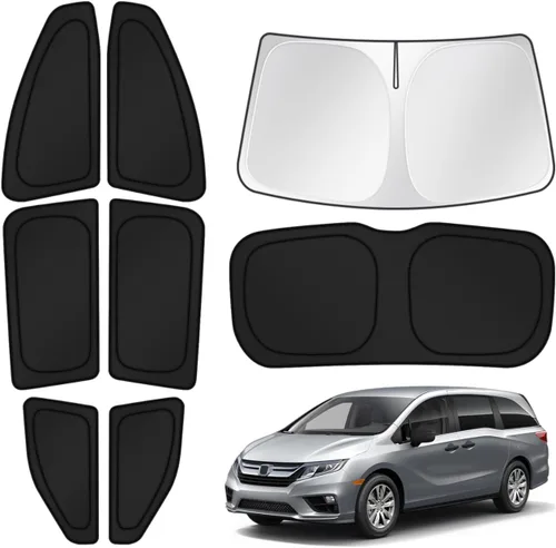 Vista 45 de Canvcle Parasol para parabrisas para Tesla modelo Y/3 2017-2025 2026 (compatible con modelos 2025 Y Juniper/2024 Modelo 3 Highland), parasol grueso