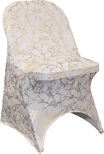 Vista 78 de YOUR CHAIR COVERS - Funda para silla plegable de elastano elástica, color negro
